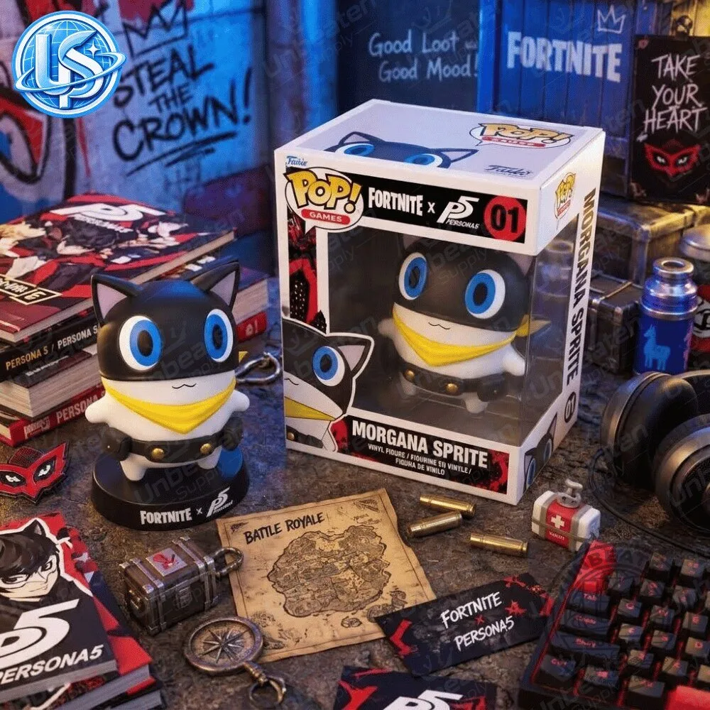 Funko Pop! Games Persona 5 x Fortnite Morgana Sprite Figure 9 Funko Pop! Games Persona 5 x Fortnite Morgana Sprite Figure