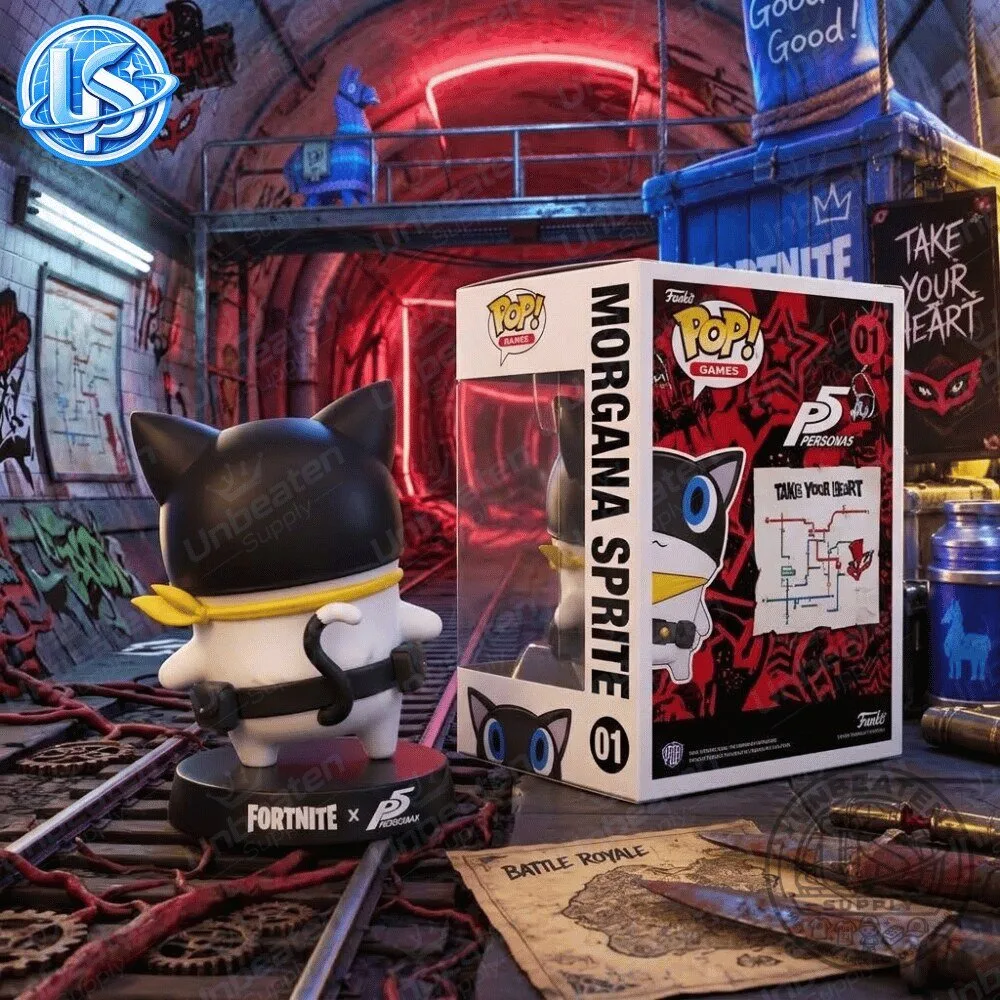 Funko Pop! Games Persona 5 x Fortnite Morgana Sprite Figure 10 Funko Pop! Games Persona 5 x Fortnite Morgana Sprite Figure