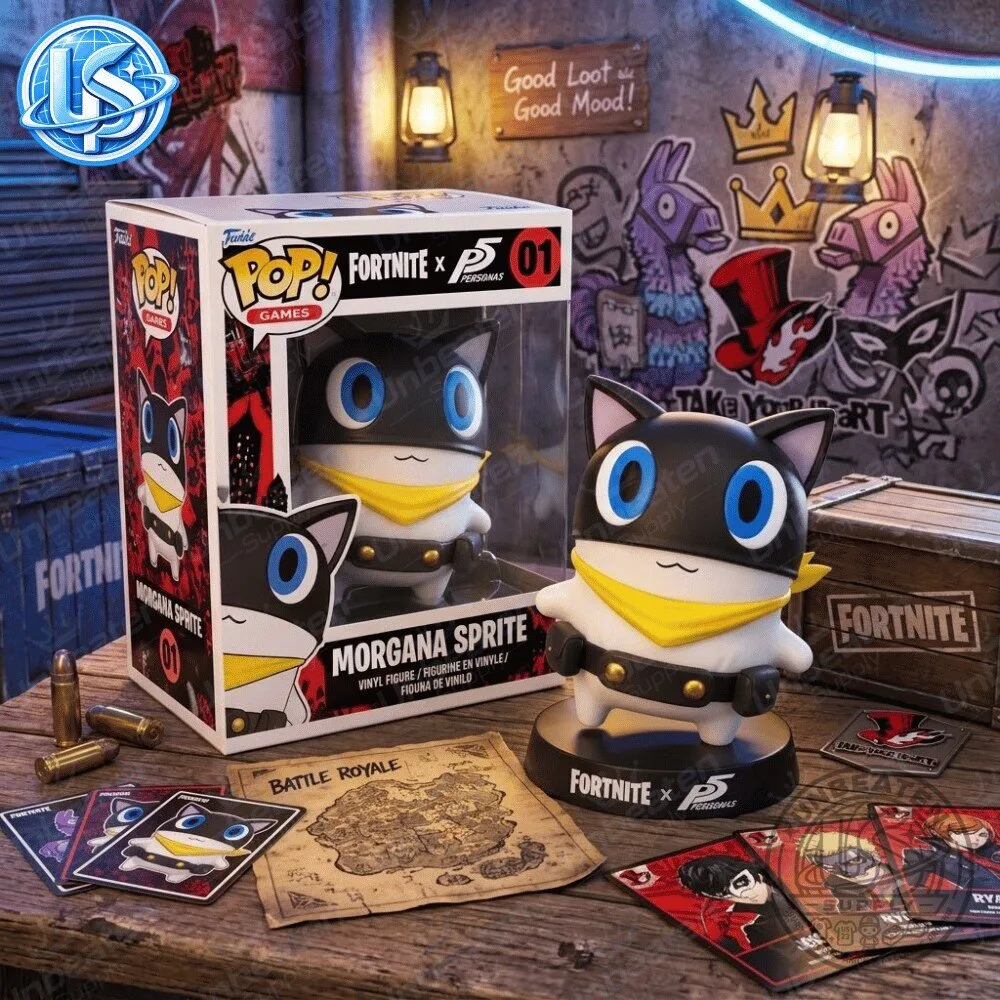 Funko Pop! Games Persona 5 x Fortnite Morgana Sprite Figure 12 Funko Pop! Games Persona 5 x Fortnite Morgana Sprite Figure