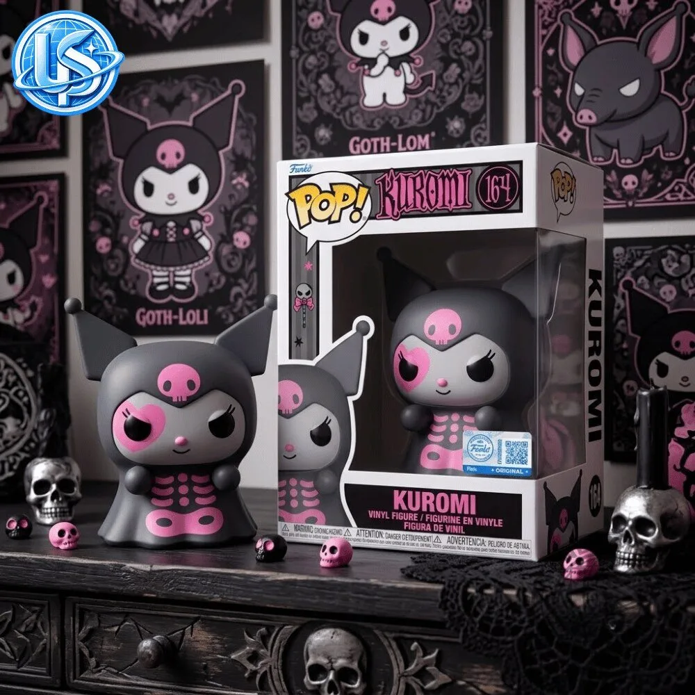 Funko Pop! Sanrio Halloween Skeleton Kuromi Special Edition Figure 8 Funko Pop! Sanrio Halloween Skeleton Kuromi Special Edition Figure