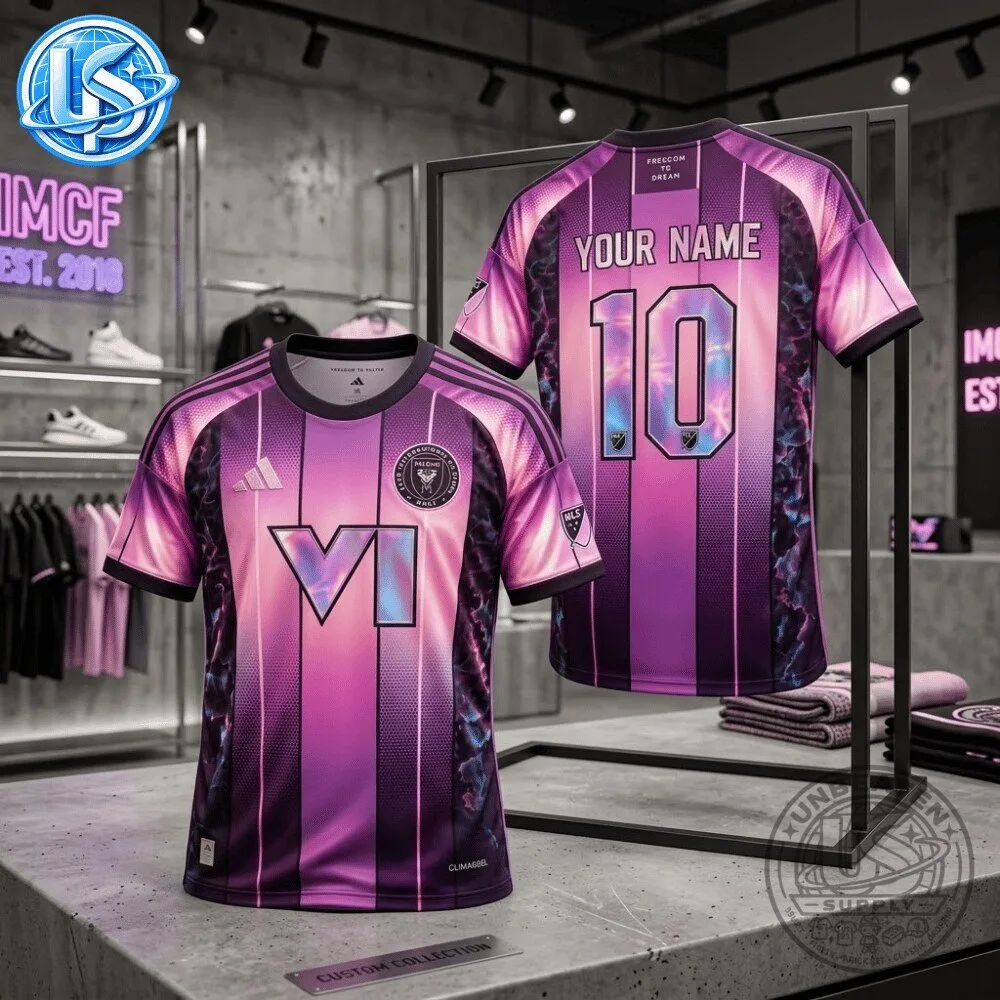 Inter Miami x GTA 6 : The Leonida Kit Variant Jersey Shirt Special Edition 10 Inter Miami x GTA 6 : The Leonida Kit Variant Jersey Shirt Special Edition