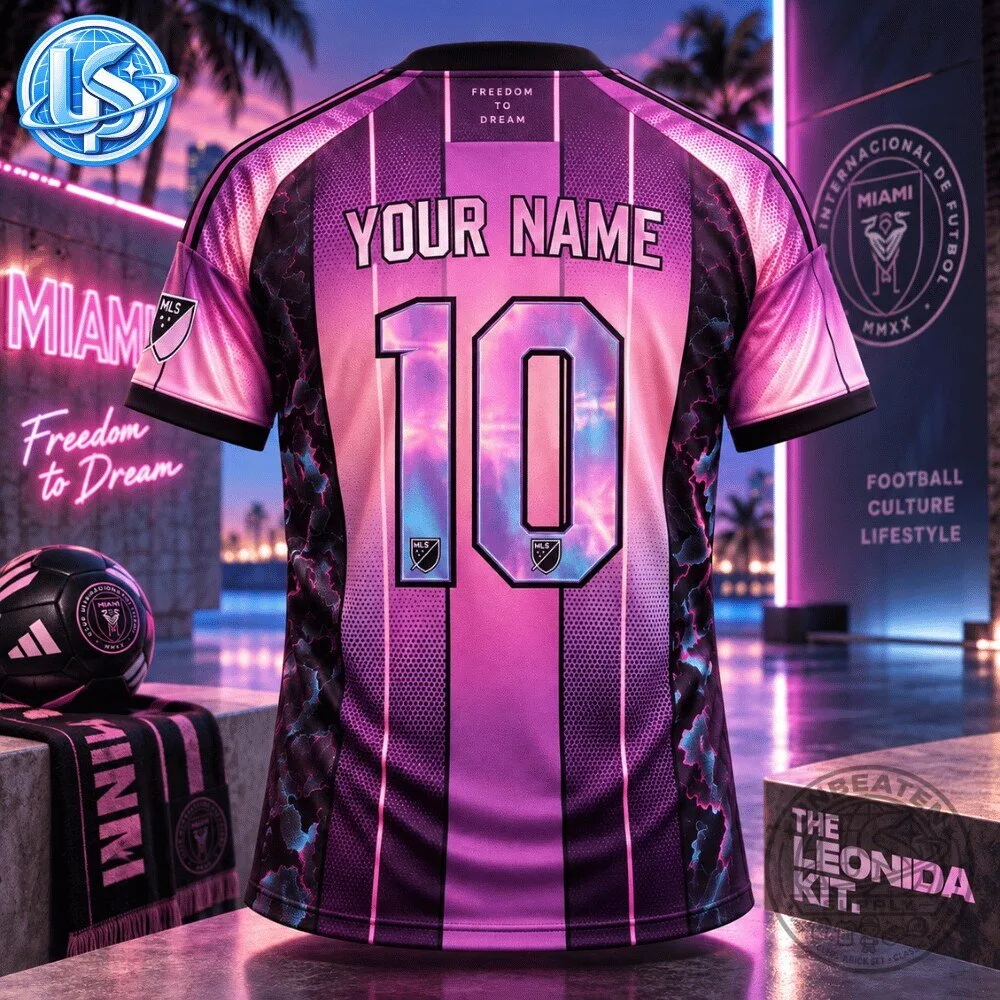 Inter Miami x GTA 6 : The Leonida Kit Variant Jersey Shirt Special Edition 13 Inter Miami x GTA 6 : The Leonida Kit Variant Jersey Shirt Special Edition