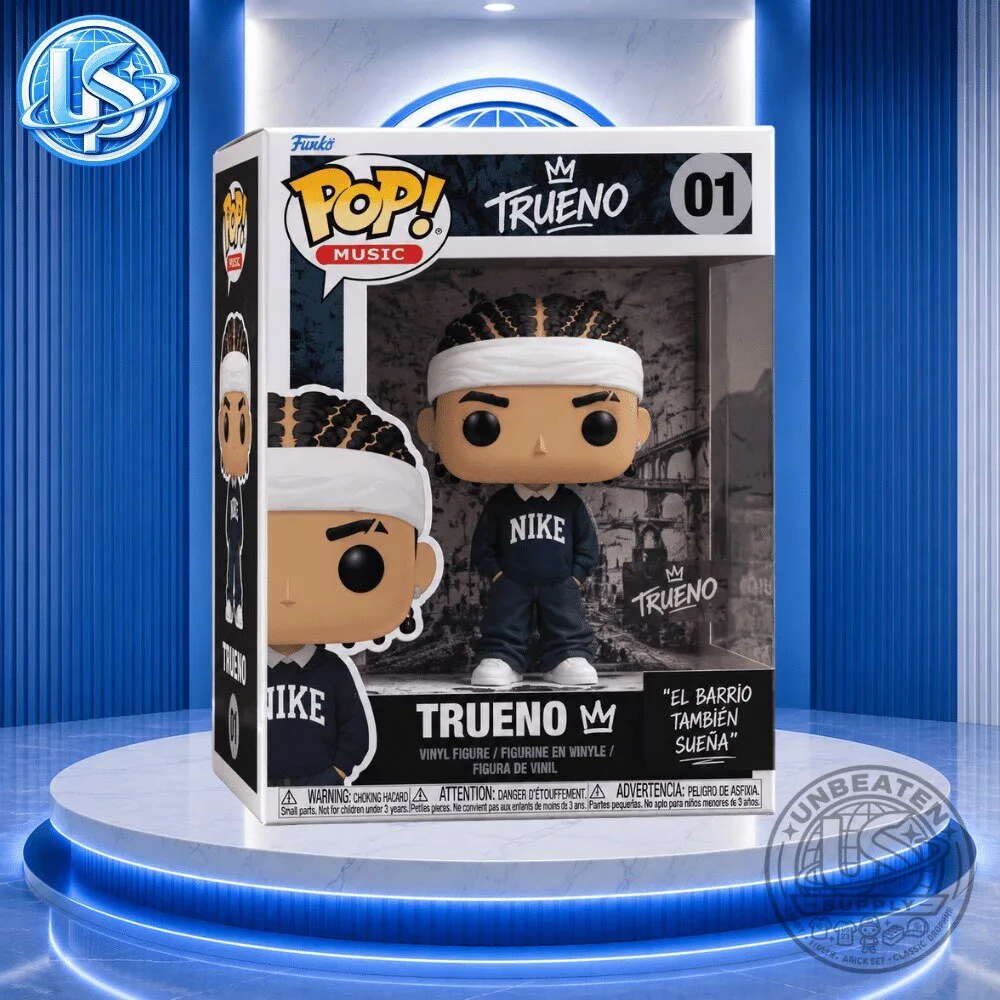 "Exclusive Collectibles: Pop Figures, Jerseys, and Unique Holiday Gifts" 38 Funko Pop Rapper Trueno Special Edition Figure Mateo Palacios Corazzina