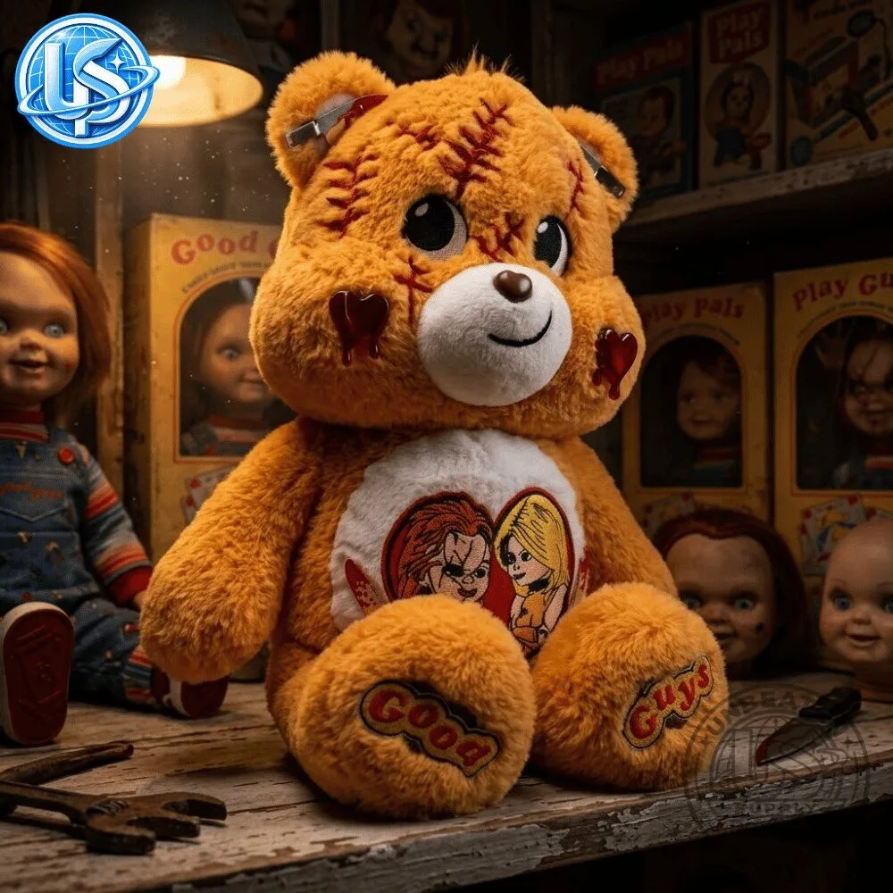 Chucky x Care Bears Special Halloween Edition Plush Toy 12 Chucky x Care Bears Special Halloween Edition Plush Toy