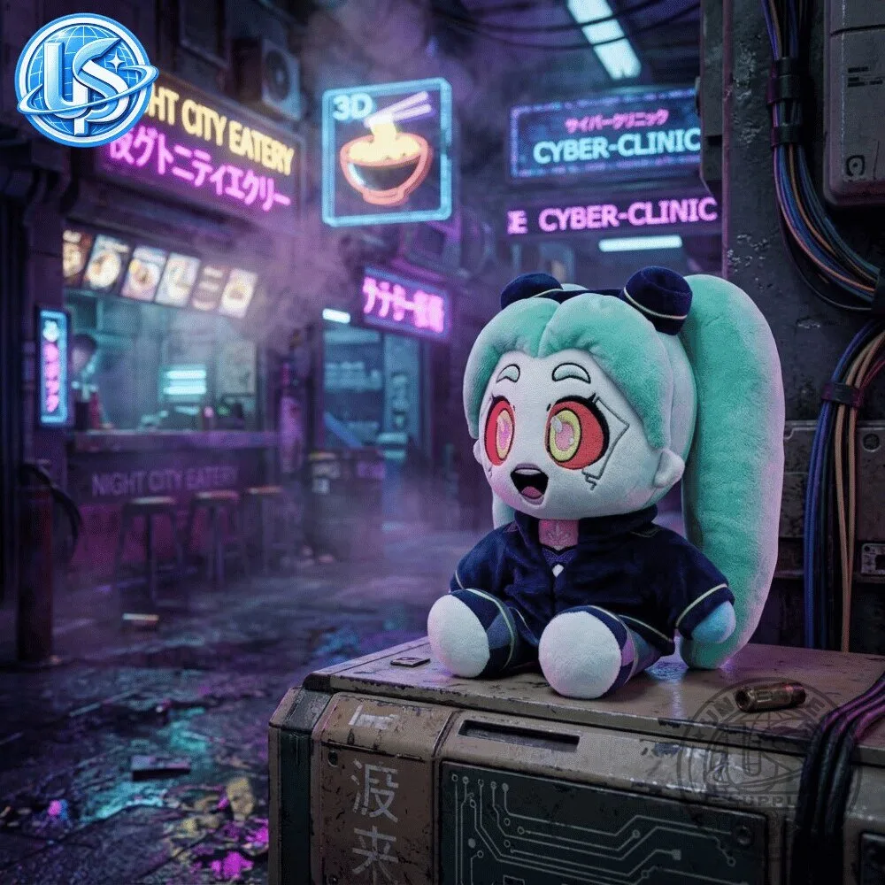 Youtooz Cyberpunk: Edgerunners Rebecca Plush Toy Special Edition 8 Youtooz Cyberpunk: Edgerunners Rebecca Plush Toy Special Edition
