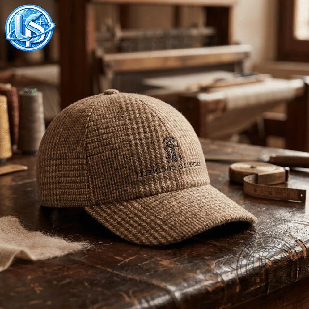 Erling Haaland x Brunello Cucinelli Checked Cap 13 Erling Haaland x Brunello Cucinelli Checked Cap