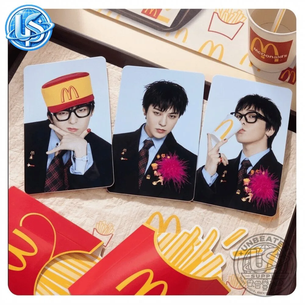 G-Dragon x McDonald's Photocard Set Special Edition 8 G-Dragon x McDonald's Photocard Set Special Edition