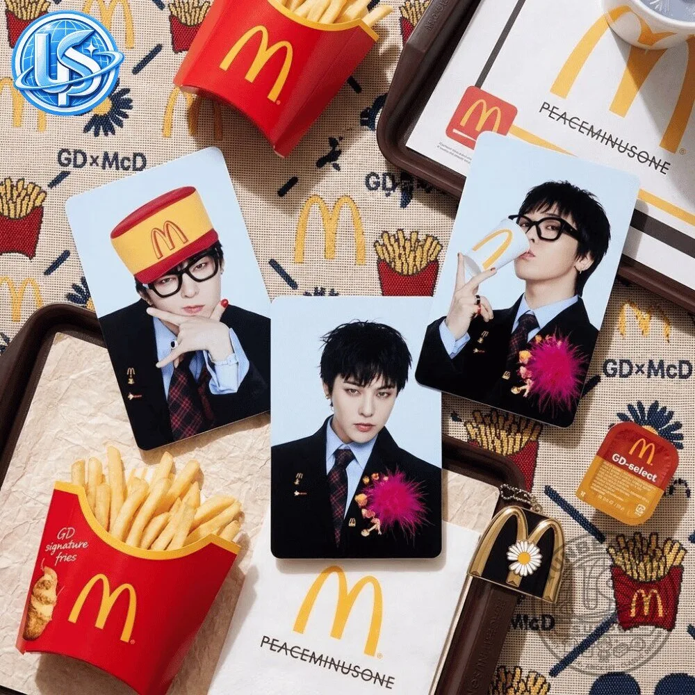 G-Dragon x McDonald's Photocard Set Special Edition 9 G-Dragon x McDonald's Photocard Set Special Edition