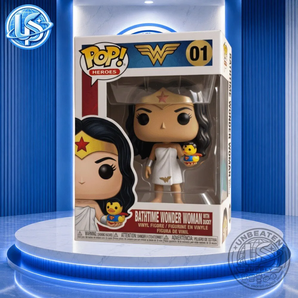 Funko Pop! Bathtime Wonder Woman with Duck Figure 7 Funko Pop! Bathtime Wonder Woman with Duck Figure