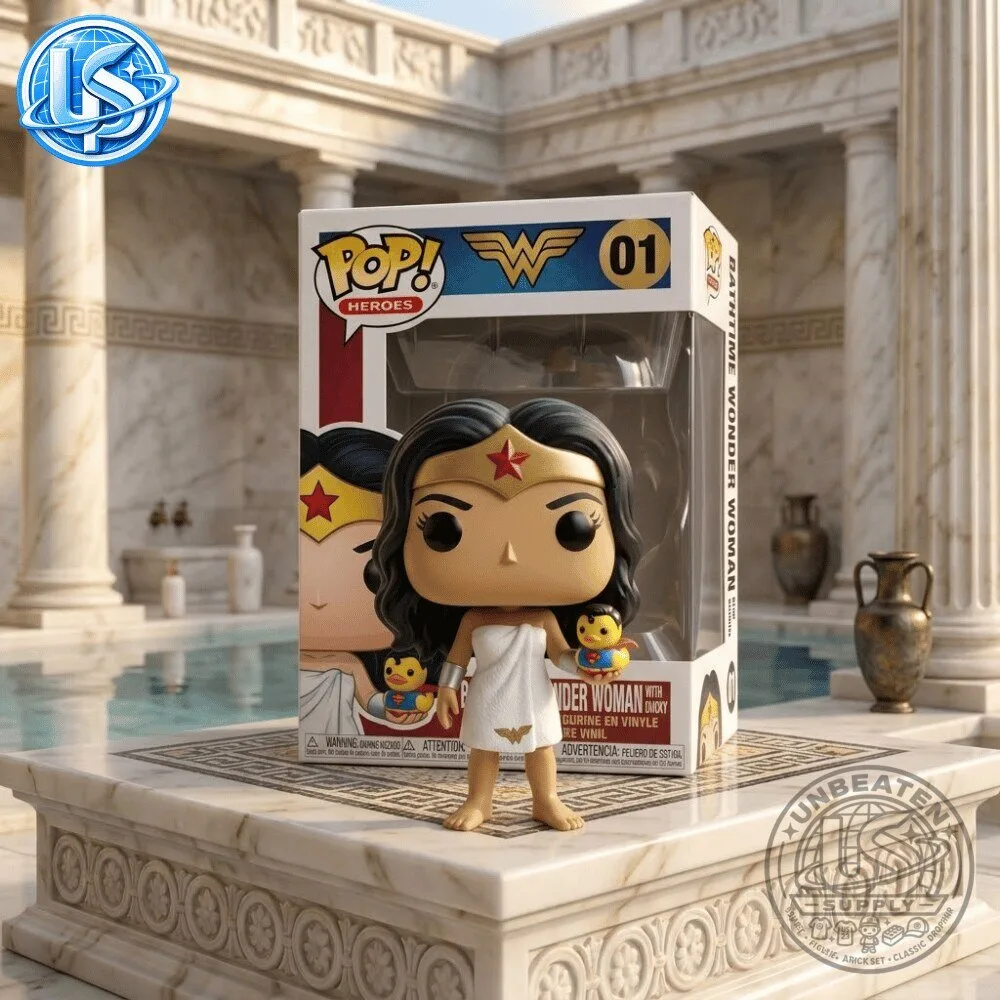 Funko Pop! Bathtime Wonder Woman with Duck Figure 9 Funko Pop! Bathtime Wonder Woman with Duck Figure