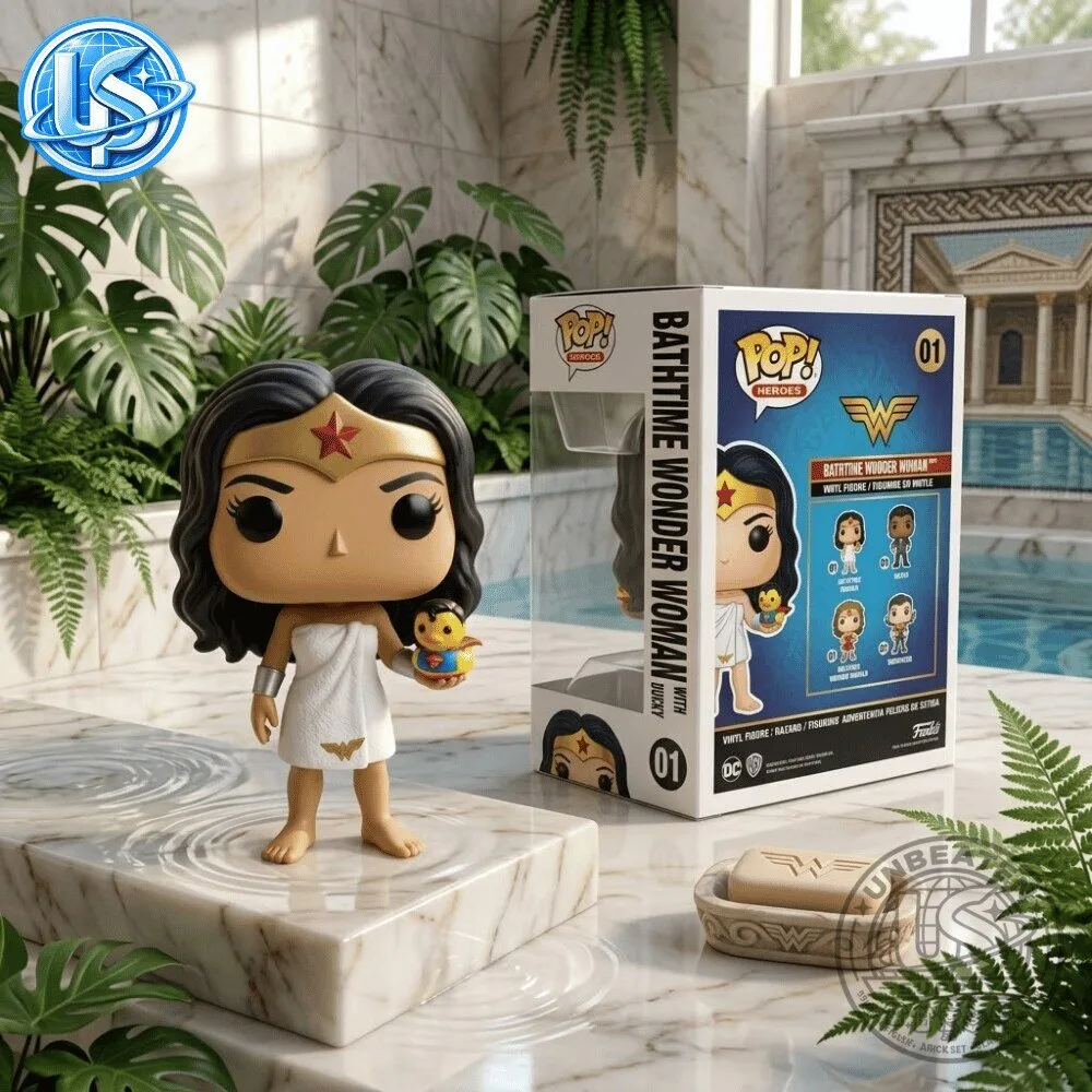 Funko Pop! Bathtime Wonder Woman with Duck Figure 11 Funko Pop! Bathtime Wonder Woman with Duck Figure