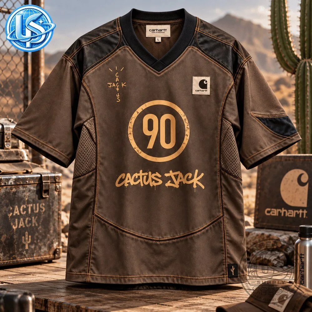 Carhartt WIP x Travis Scott Cactus Jack Game Jersey Shirt 2026 12 Carhartt WIP x Travis Scott Cactus Jack Game Jersey Shirt 2026