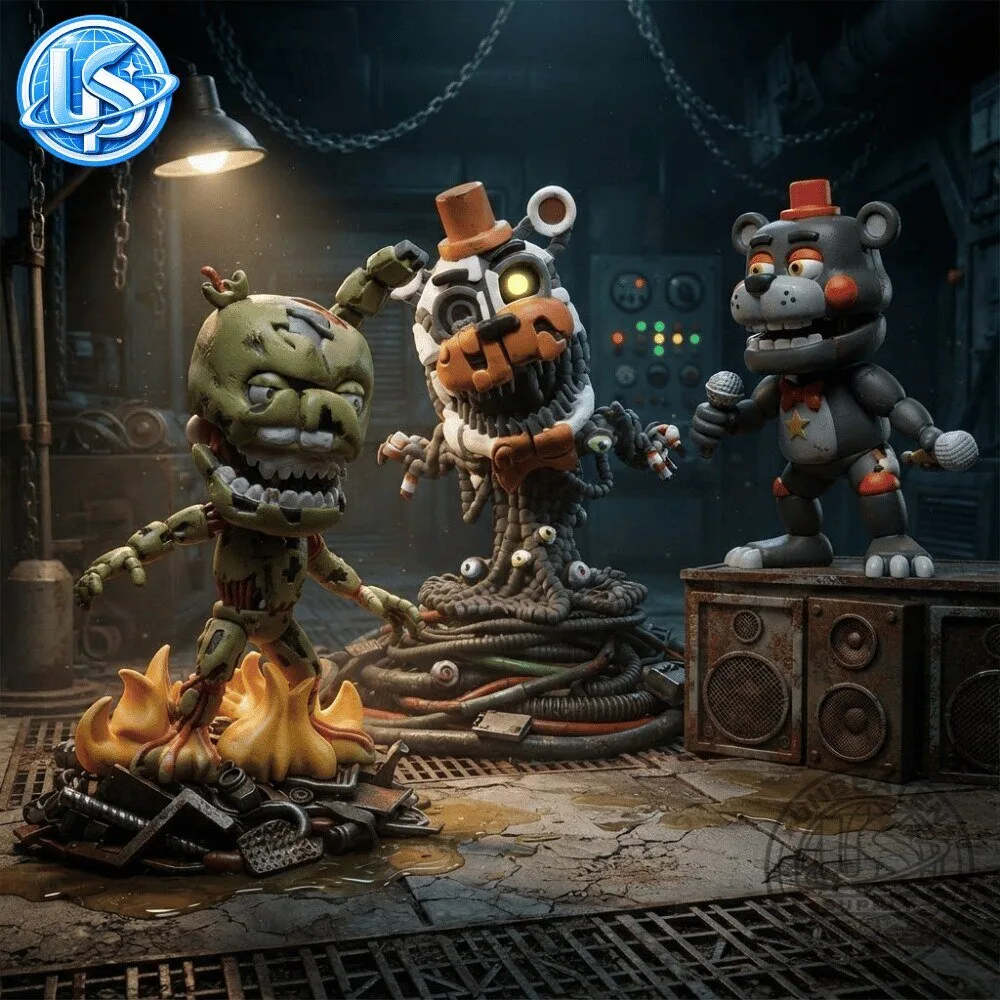 Five Nights at Freddy's x Youtooz Freddy Fazbear's Pizzeria Simulator 6 Figures Special Edition 10 Five Nights at Freddy's x Youtooz Freddy Fazbear's Pizzeria Simulator 6 Figures Special Edition