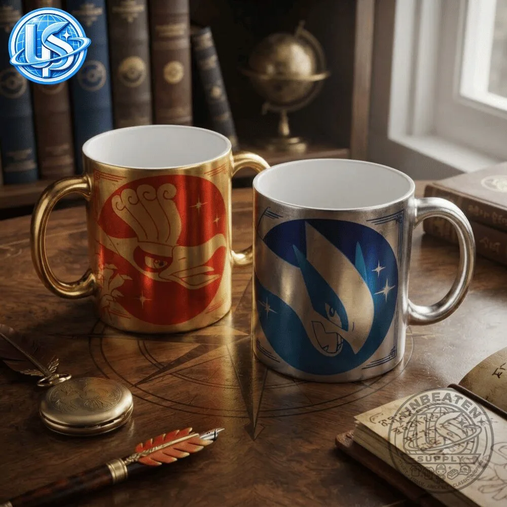 Pokemon 30th Anniversary Gold & Silver Ho-Oh & Lugia Special Mug 10 Pokemon 30th Anniversary Gold & Silver Ho-Oh & Lugia Special Mug