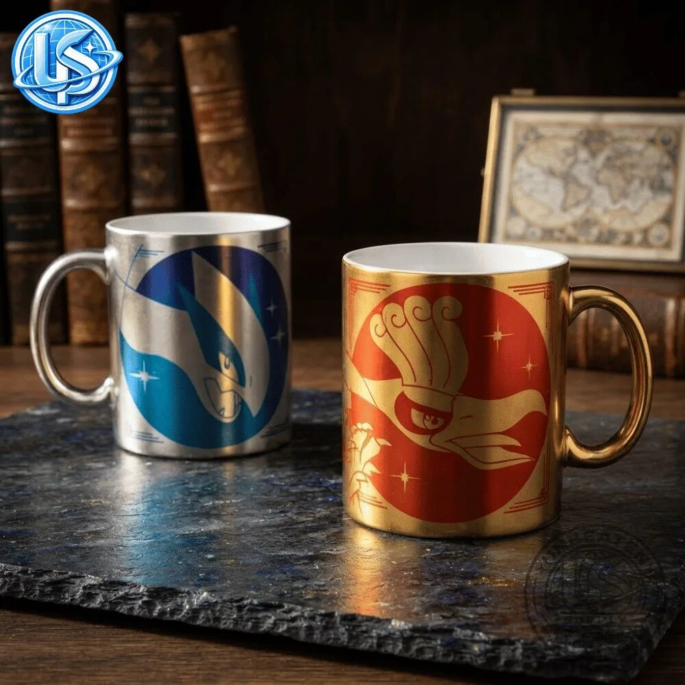 Pokemon 30th Anniversary Gold & Silver Ho-Oh & Lugia Special Mug 11 Pokemon 30th Anniversary Gold & Silver Ho-Oh & Lugia Special Mug