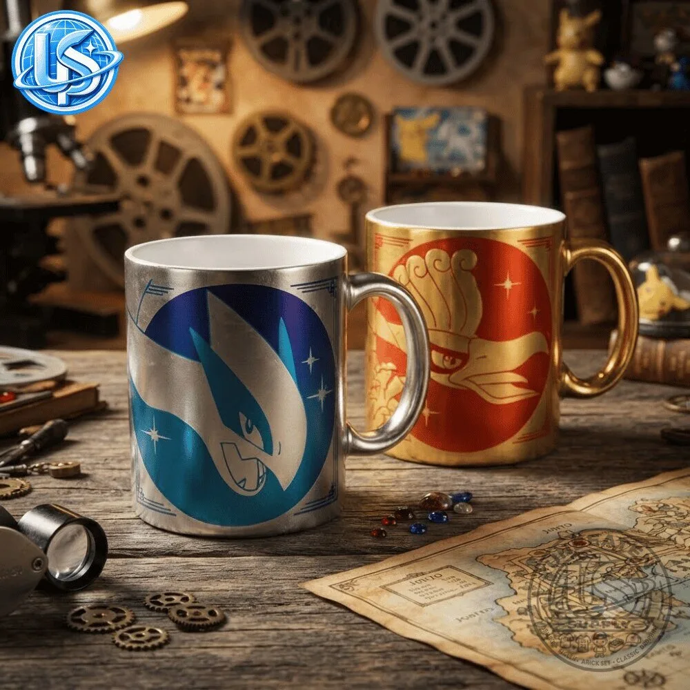 Pokemon 30th Anniversary Gold & Silver Ho-Oh & Lugia Special Mug 12 Pokemon 30th Anniversary Gold & Silver Ho-Oh & Lugia Special Mug