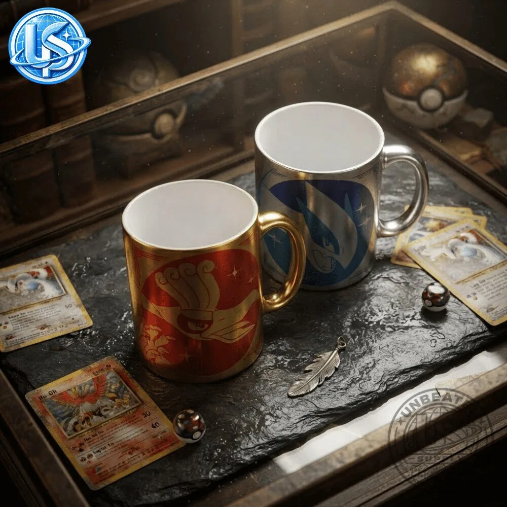 Pokemon 30th Anniversary Gold & Silver Ho-Oh & Lugia Special Mug 13 Pokemon 30th Anniversary Gold & Silver Ho-Oh & Lugia Special Mug