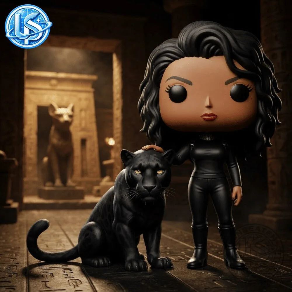 Funko Pop! Rocks Janet Jackson Black Cat Figure 12 Funko Pop! Rocks Janet Jackson Black Cat Figure