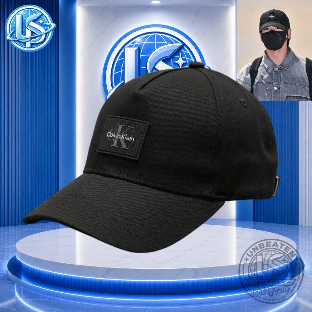 "Top 5 Must-Have Collectibles for 2026: From Fashion to Fun" 43 BTS Jungkook x Calvin Klein Monologo Rubber Patch Baseball Cap
