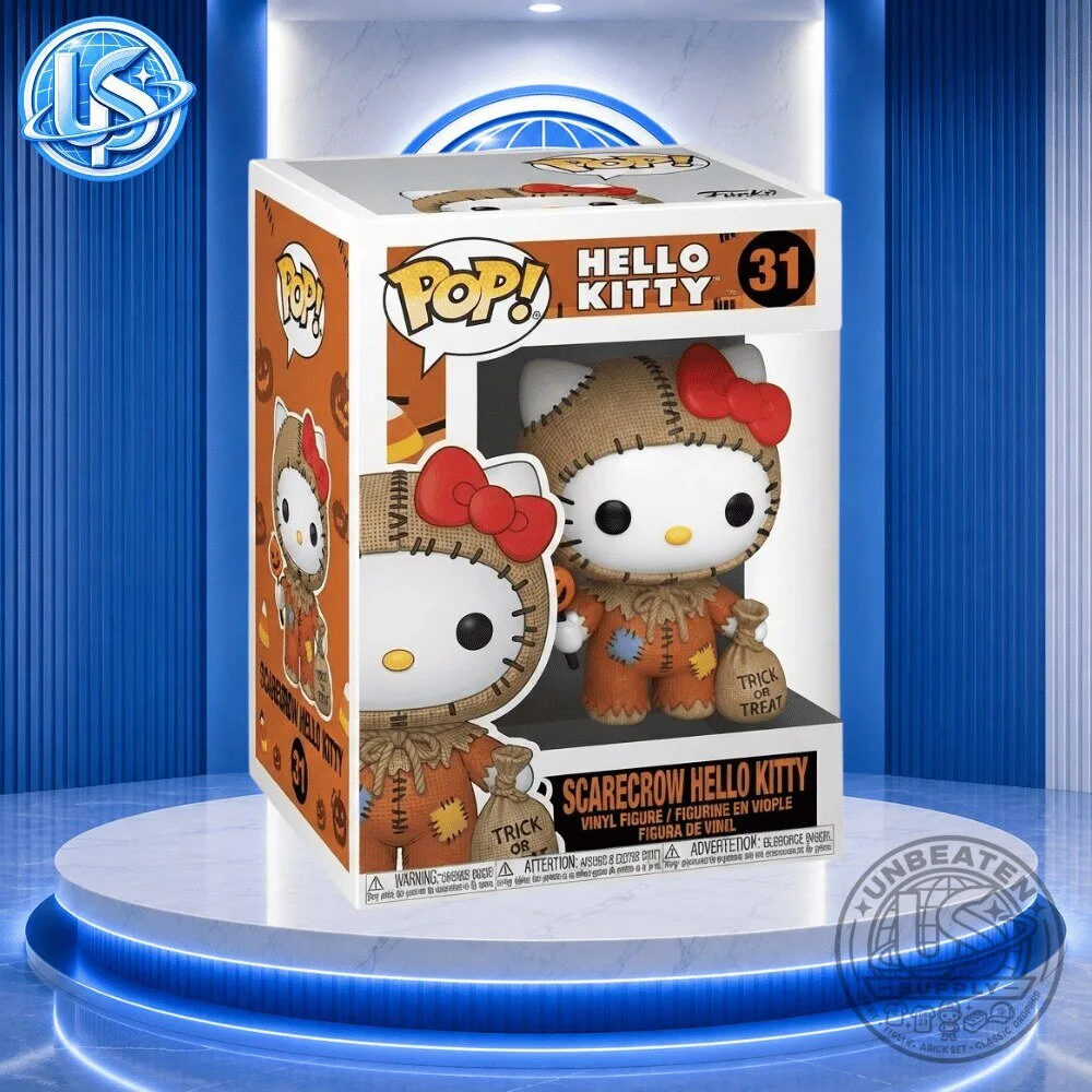 Funko Pop! Sanrio: Scarecrow Hello Kitty Special Figure 7 Funko Pop! Sanrio: Scarecrow Hello Kitty Special Figure