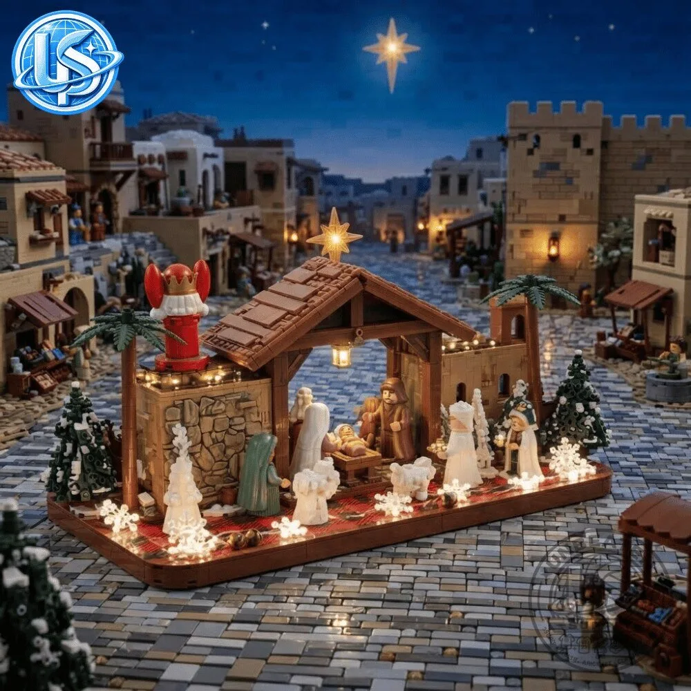 LEGO Nativity Building Brick Set 2026 Advent Calendar 9 LEGO Nativity Building Brick Set 2026 Advent Calendar