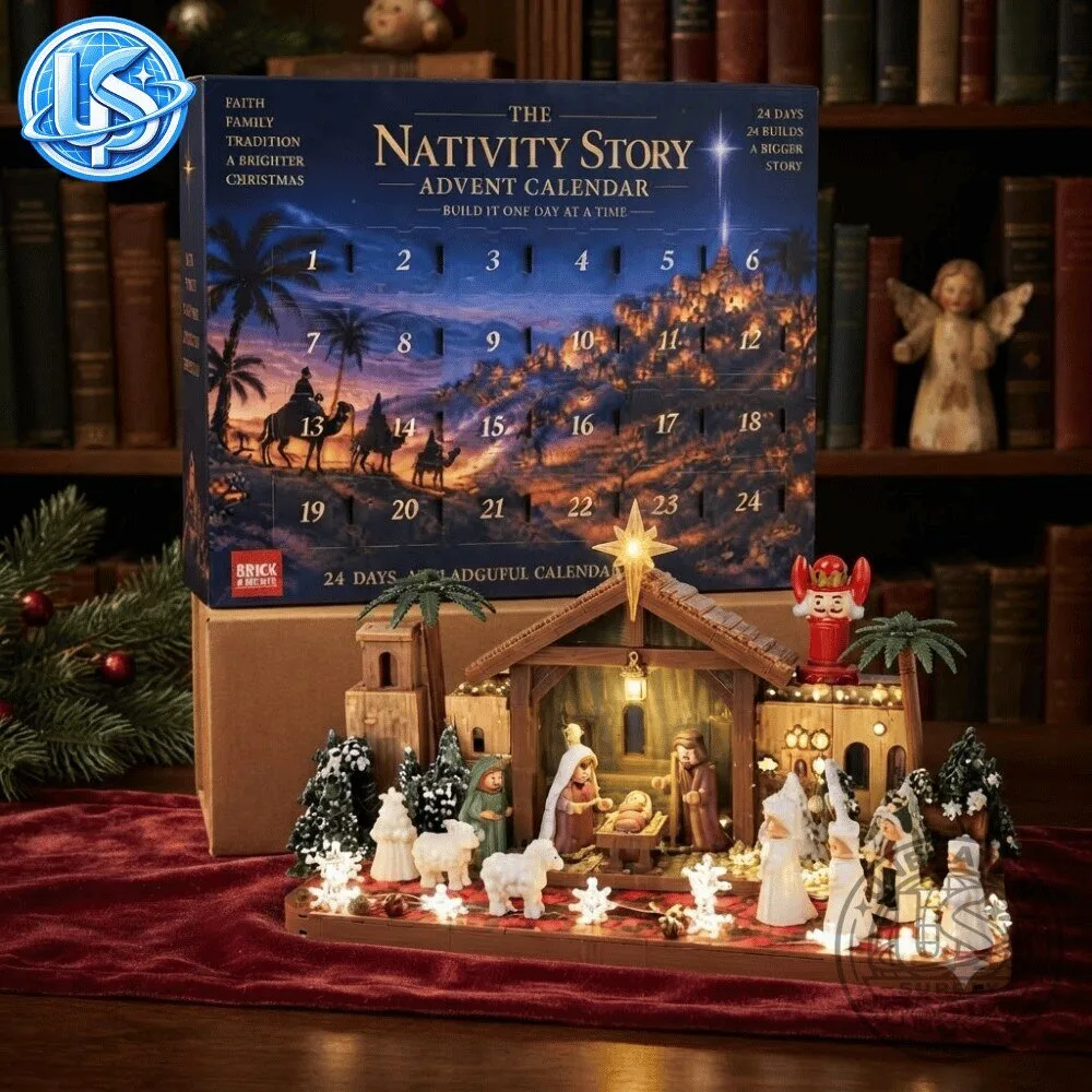LEGO Nativity Building Brick Set 2026 Advent Calendar 10 LEGO Nativity Building Brick Set 2026 Advent Calendar