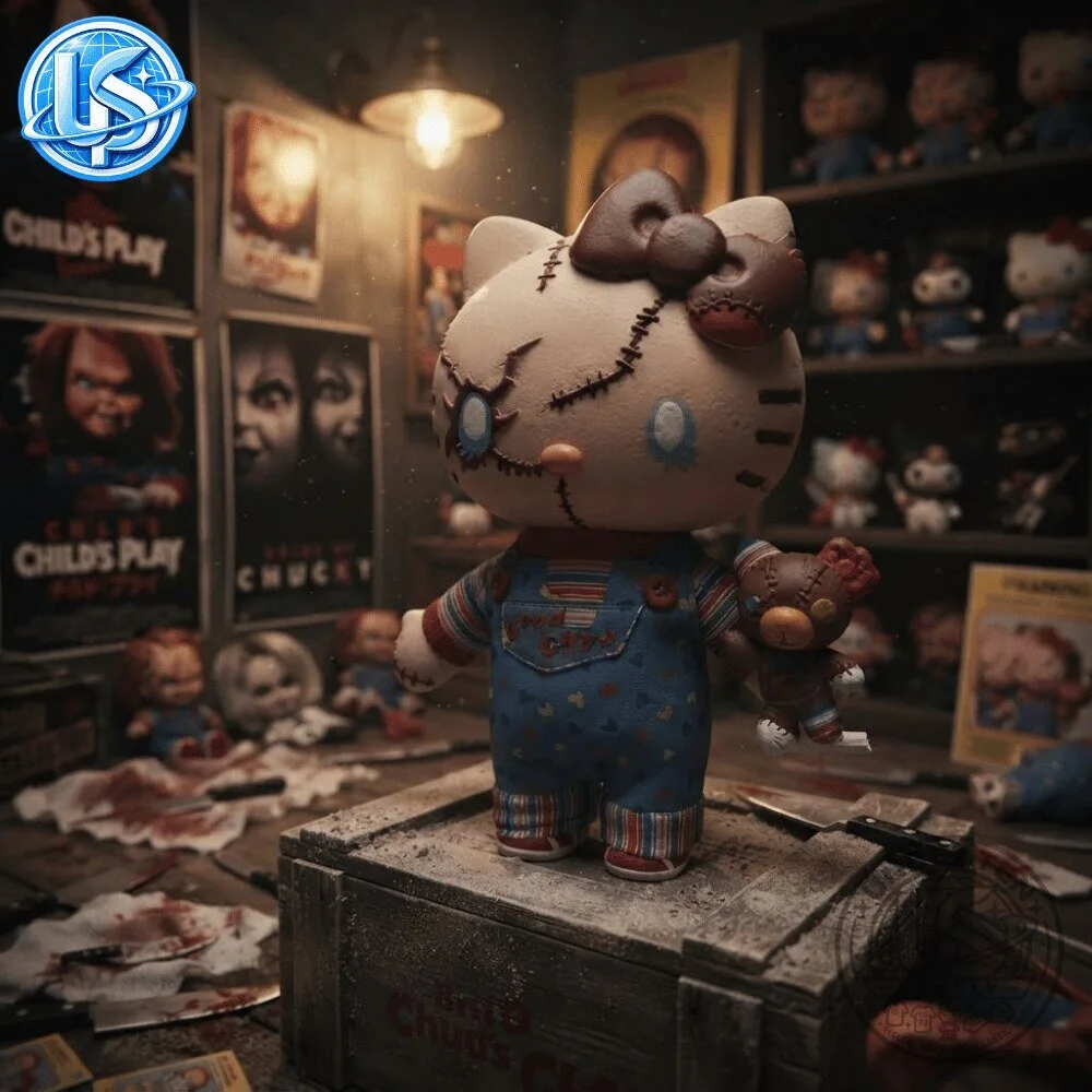 Hello Kitty x Chucky Halloween Special Edition Figure 11 Hello Kitty x Chucky Halloween Special Edition Figure
