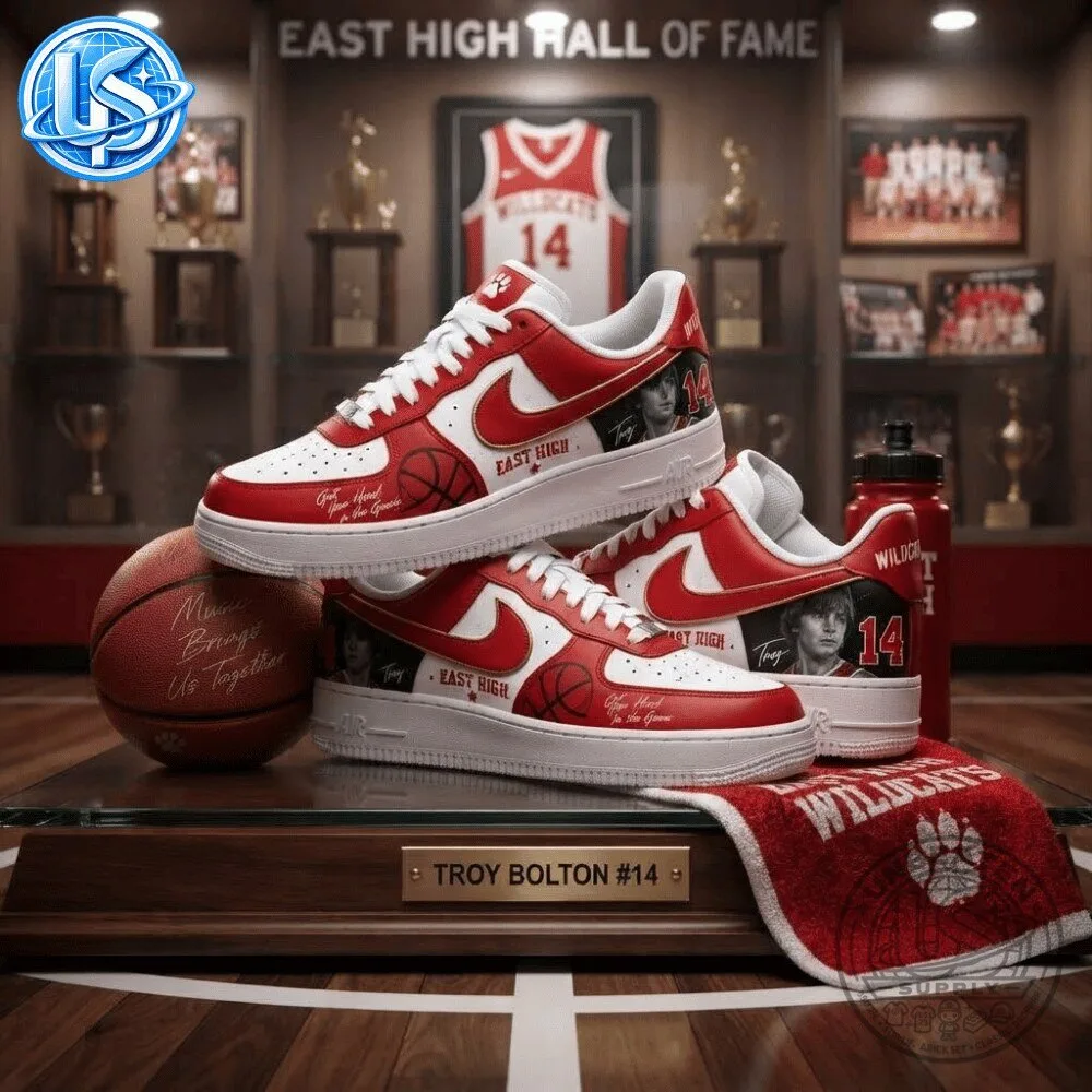 High School Musical Troy Bolton Custom Sneakers 2026 13 High School Musical Troy Bolton Custom Sneakers 2026