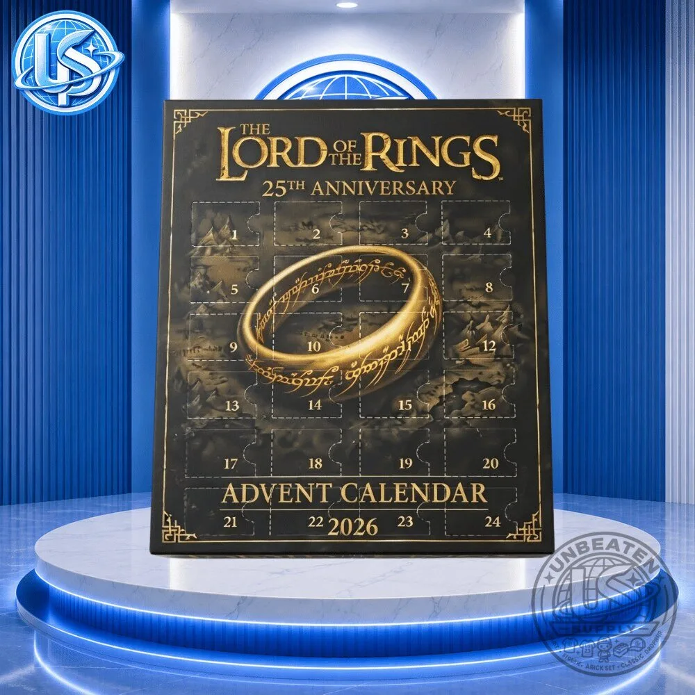 "Top 2026 Collectible Advent Calendars and Exclusive Sneaker and Plush" 6 The Lord of the Rings 25th Anniversary Advent Calendar 2026