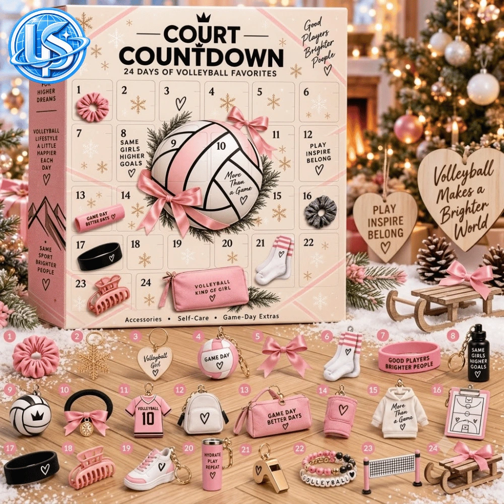 Volleyball Court Countdown Advent Calendar Special Edition 2026 55 Volleyball Court Countdown Advent Calendar Special Edition 2026 55