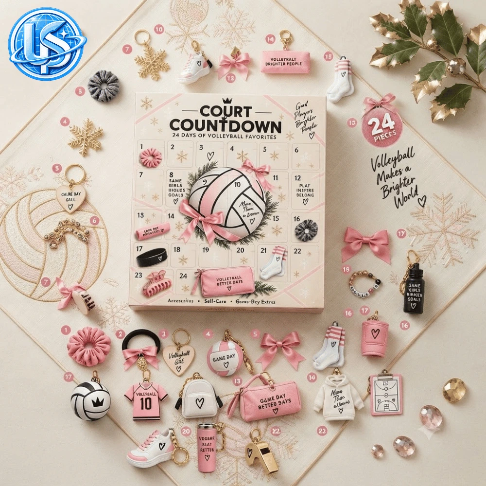 Volleyball Court Countdown Advent Calendar Special Edition 2026 77 Volleyball Court Countdown Advent Calendar Special Edition 2026 77