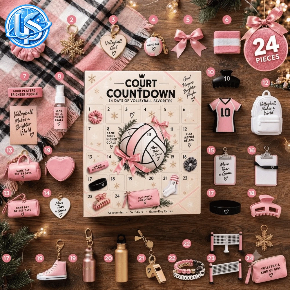 Volleyball Court Countdown Advent Calendar Special Edition 2026 222 Volleyball Court Countdown Advent Calendar Special Edition 2026 222