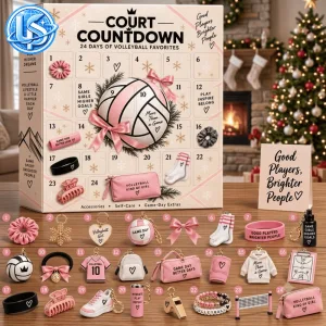 Volleyball Court Countdown Advent Calendar Special Edition 2026 18 Volleyball Court Countdown Advent Calendar Special Edition 2026 555