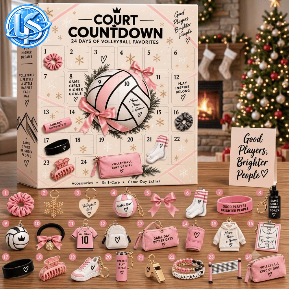 Volleyball Court Countdown Advent Calendar Special Edition 2026 555 Volleyball Court Countdown Advent Calendar Special Edition 2026 555