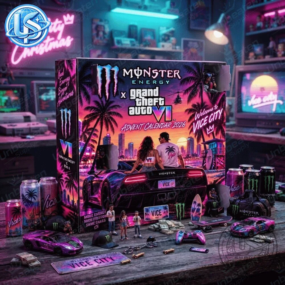Monster Energy x Grand Theft Auto VI GTA 6 Vice City Advent Calendar Special Edition 15 Monster Energy x Grand Theft Auto VI GTA 6 Vice City Advent Calendar Special Edition