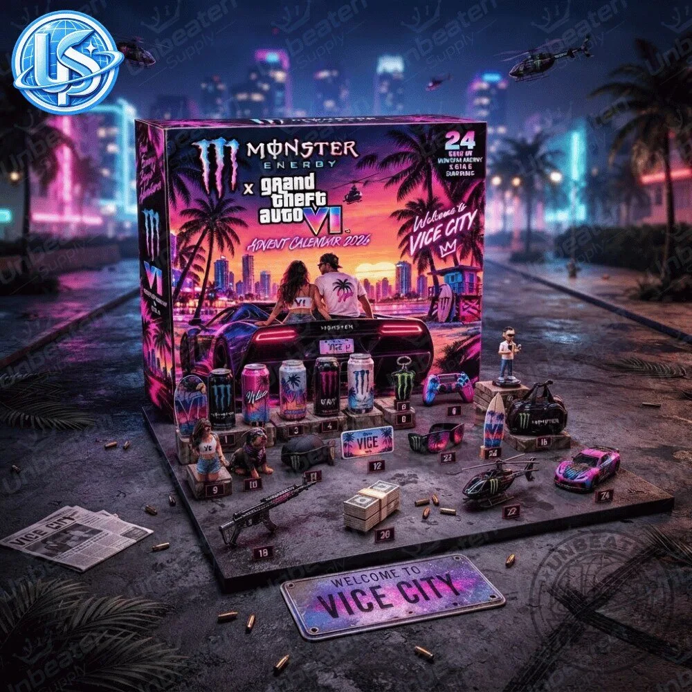 Monster Energy x Grand Theft Auto VI GTA 6 Vice City Advent Calendar Special Edition 16 Monster Energy x Grand Theft Auto VI GTA 6 Vice City Advent Calendar Special Edition