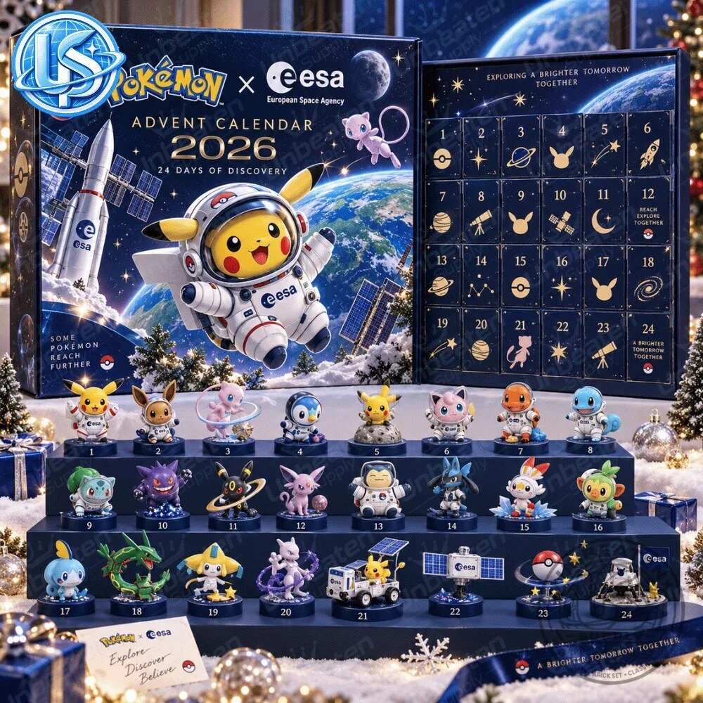 Pokemon x ESA (European Space Agency) Advent Calendar 2026 Special Edition