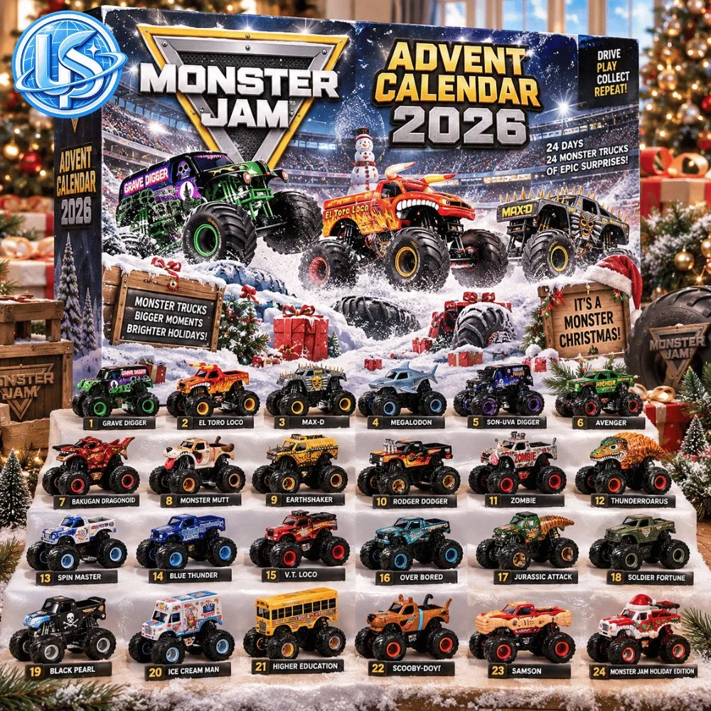 Monster Jam Advent Calendar 2026 Special Edition 8 Monster Jam Advent Calendar 2026 Special Edition