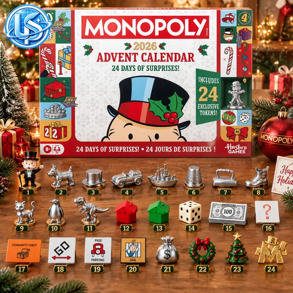 Monopoly Token Advent Calendar 2026 Special Edition 8 Monopoly Token Advent Calendar 2026 Special Edition