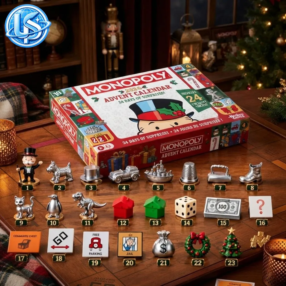 Monopoly Token Advent Calendar 2026 Special Edition 9 Monopoly Token Advent Calendar 2026 Special Edition