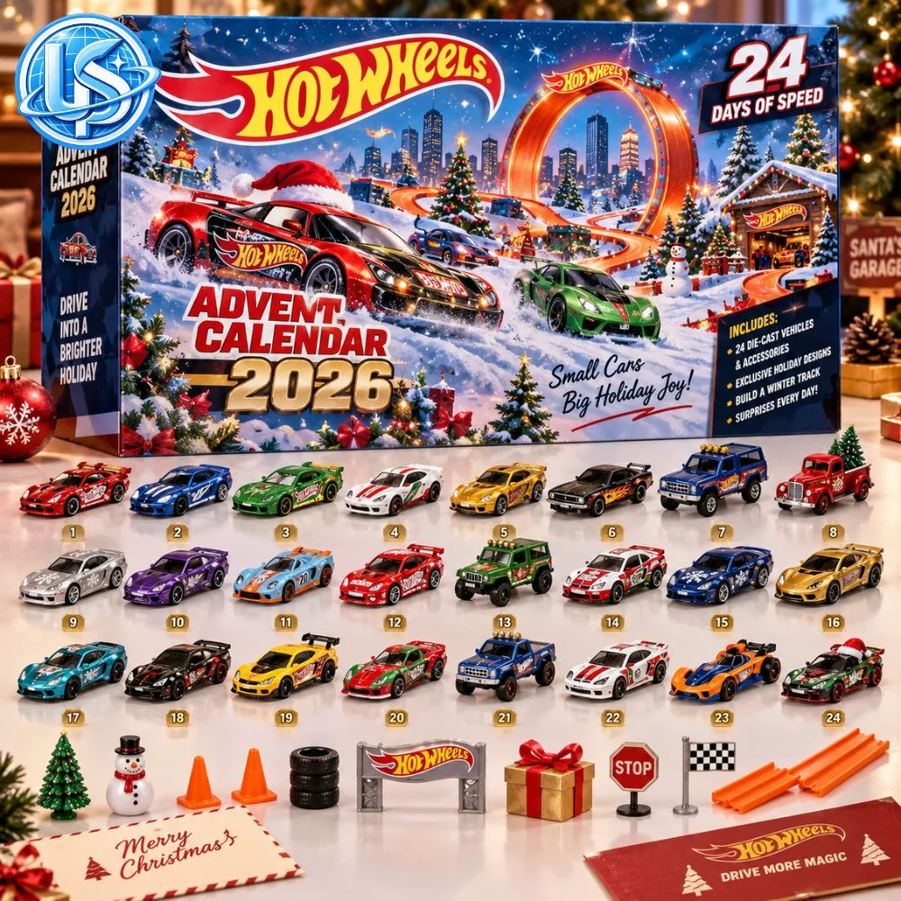 Hot Wheels Advent Calendar 2026 Special Edition 8 Hot Wheels Advent Calendar 2026 Special Edition