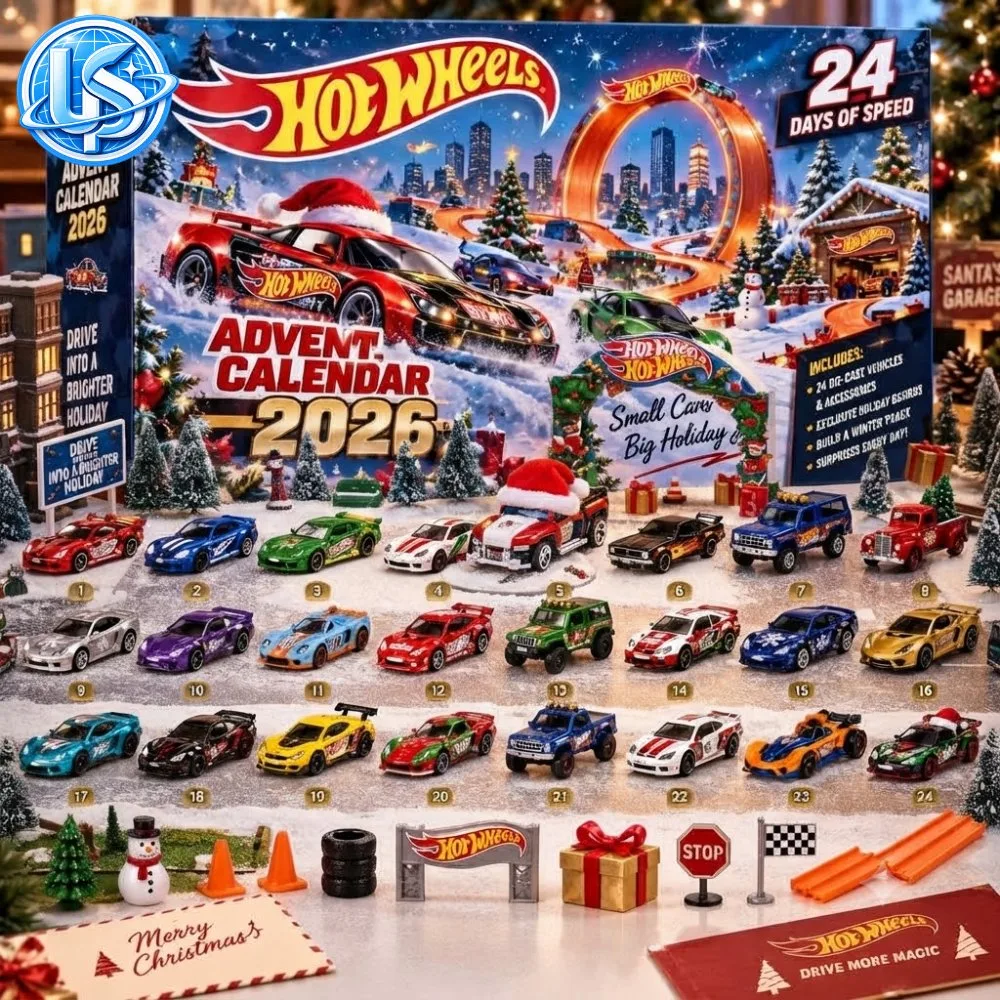 Hot Wheels Advent Calendar 2026 Special Edition 12 Hot Wheels Advent Calendar 2026 Special Edition