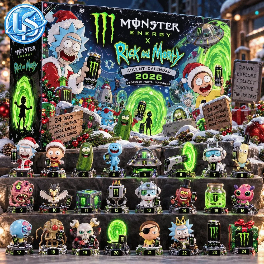 Monster Energy x Rick and Morty Advent Calendar 2026 Special Edition