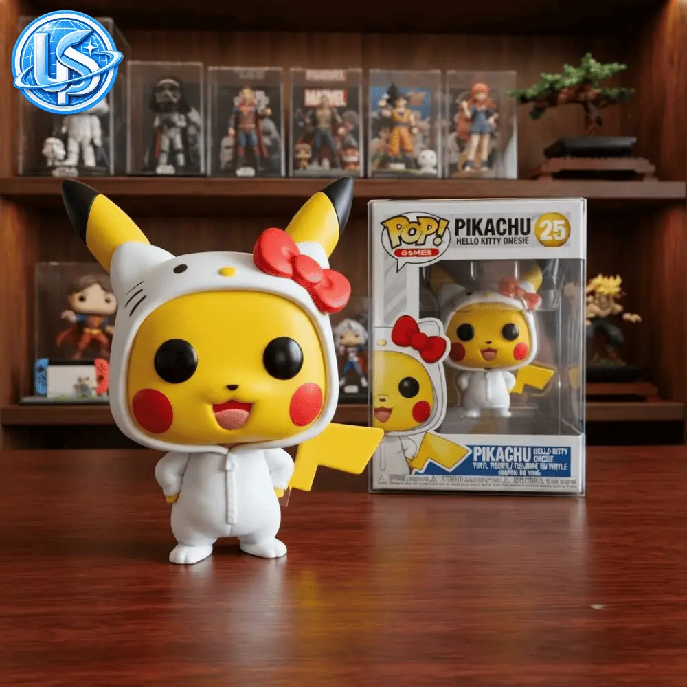 Funko Pop! Games Pikachu (Hello Kitty Onesie) PikaKitty Special Edition Figure 12 Funko Pop! Games Pikachu (Hello Kitty Onesie) PikaKitty Special Edition Figure