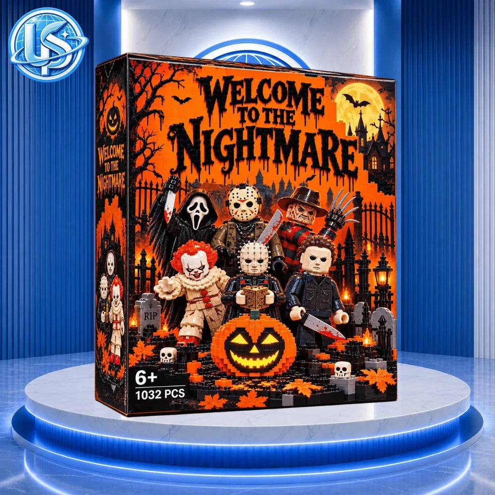 Welcome to the Nightmare Halloween Themed Building Block Set 11