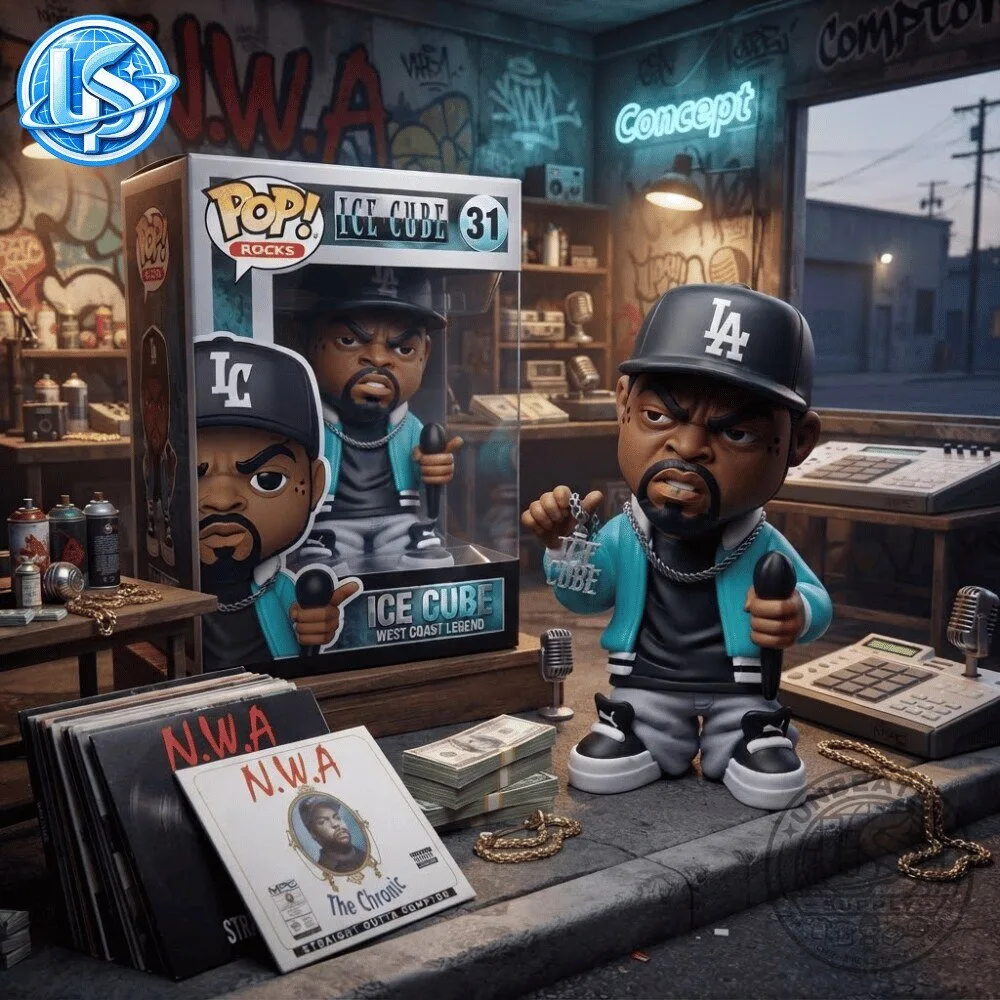 Funko Pop! Rocks: Ice Cube Special Edition Figure 9 Funko Pop! Rocks: Ice Cube Special Edition Figure