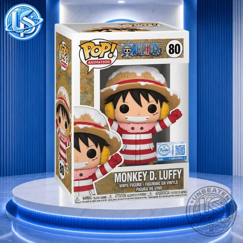 Funko Pop! Animation: One Piece - Monkey D. Luffy Winter Edition Figure 7 Funko Pop! Animation: One Piece - Monkey D. Luffy Winter Edition Figure