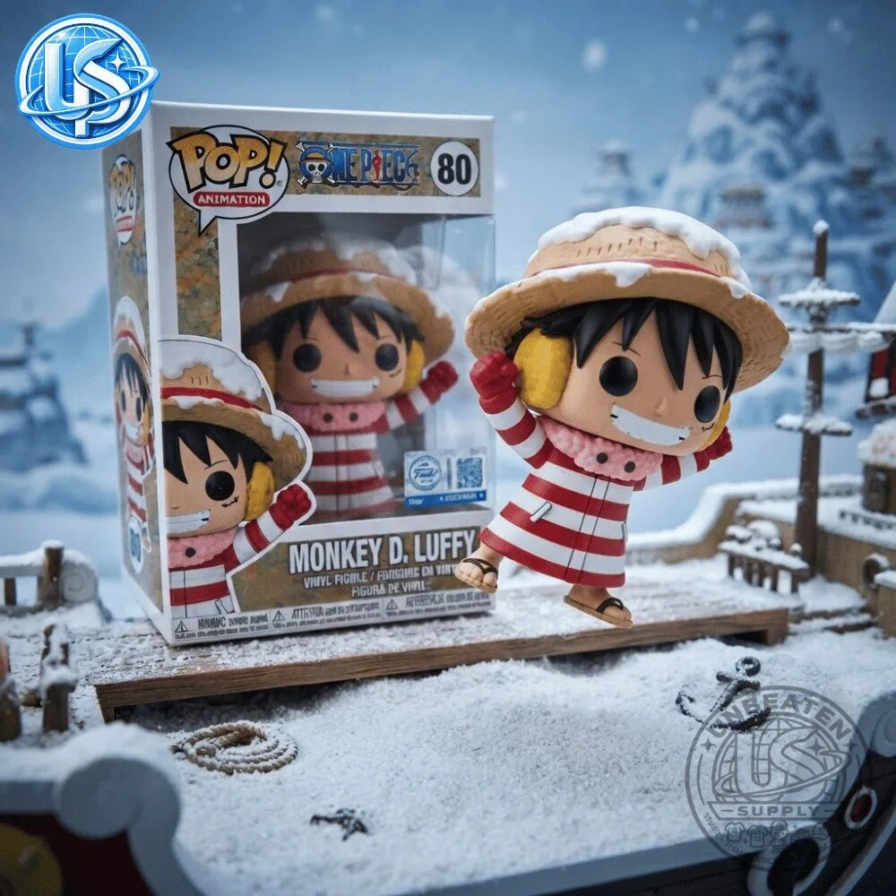 Funko Pop! Animation: One Piece - Monkey D. Luffy Winter Edition Figure 8 Funko Pop! Animation: One Piece - Monkey D. Luffy Winter Edition Figure