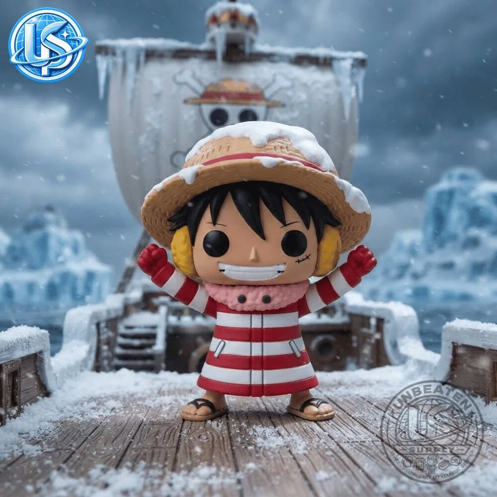 Funko Pop! Animation: One Piece - Monkey D. Luffy Winter Edition Figure 12 Funko Pop! Animation: One Piece - Monkey D. Luffy Winter Edition Figure