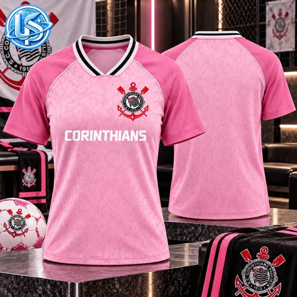 Corinthians Outubro Rosa Special Edition Jersey Shirt 2026 8 Corinthians Outubro Rosa Special Edition Jersey Shirt 2026